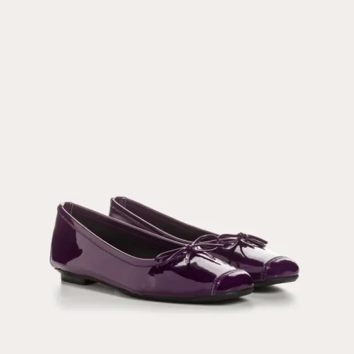 BALLERINES HARMONY CUIR VERNIS
