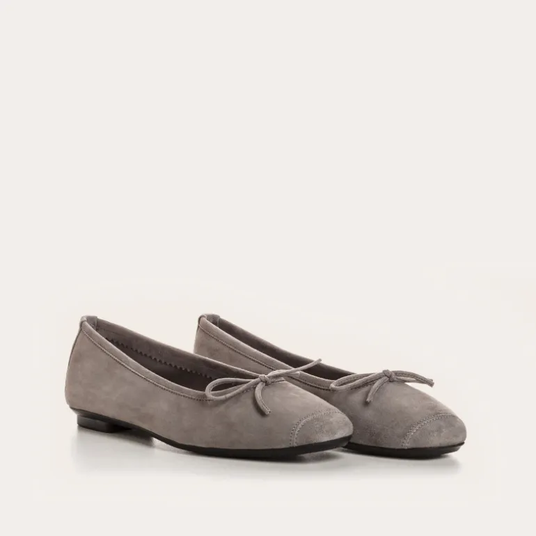 BALLERINES HARMONY CUIR VELOURS