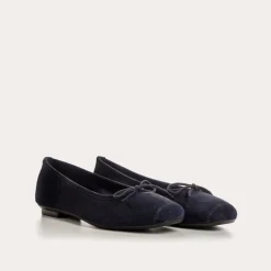 BALLERINES HARMONY CUIR VELOURS CC