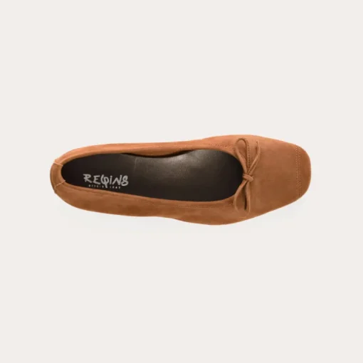 BALLERINES HARMONY CUIR VELOURS