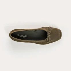 BALLERINES HARMONY CUIR VELOURS CC