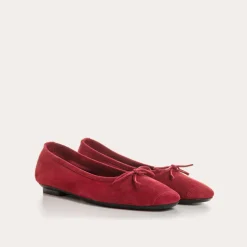 BALLERINES HARMONY CUIR VELOURS