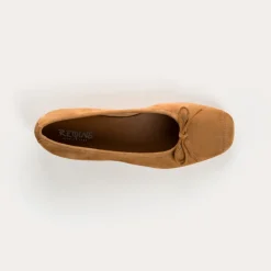 BALLERINES HARMONY CUIR VELOURS CC