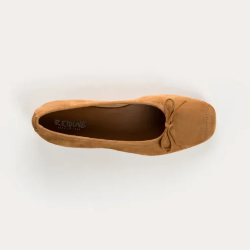 BALLERINES HARMONY CUIR VELOURS CC