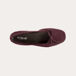 BALLERINES HARMONY CUIR VELOURS