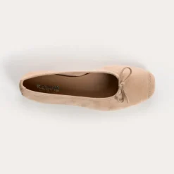 BALLERINES HARMONY CUIR VELOURS CC