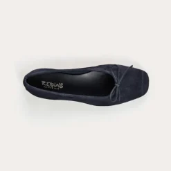 BALLERINES HARMONY CUIR VELOURS CC
