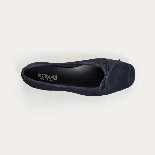 BALLERINES HARMONY CUIR VELOURS CC