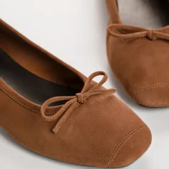 BALLERINES HARMONY CUIR VELOURS