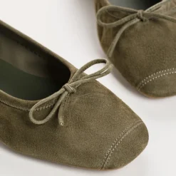 BALLERINES HARMONY CUIR VELOURS CC