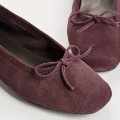 BALLERINES HARMONY CUIR VELOURS