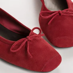 BALLERINES HARMONY CUIR VELOURS
