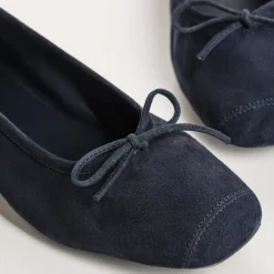 BALLERINES HARMONY CUIR VELOURS CC