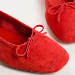 BALLERINES HARMONY CUIR VELOURS CC