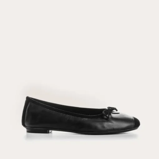 BALLERINES HARMONY CUIR/CUIR VELOURS CC