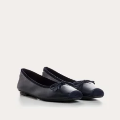 BALLERINES HARMONY CUIR/CUIR VELOURS CC