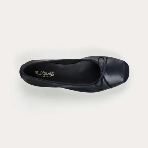 BALLERINES HARMONY CUIR/CUIR VELOURS CC