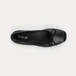 BALLERINES HARMONY CUIR/CUIR VELOURS CC