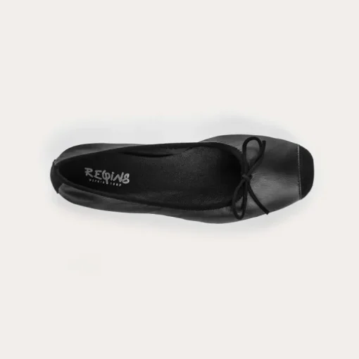 BALLERINES HARMONY CUIR/CUIR VELOURS CC