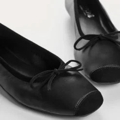 BALLERINES HARMONY CUIR/CUIR VELOURS CC