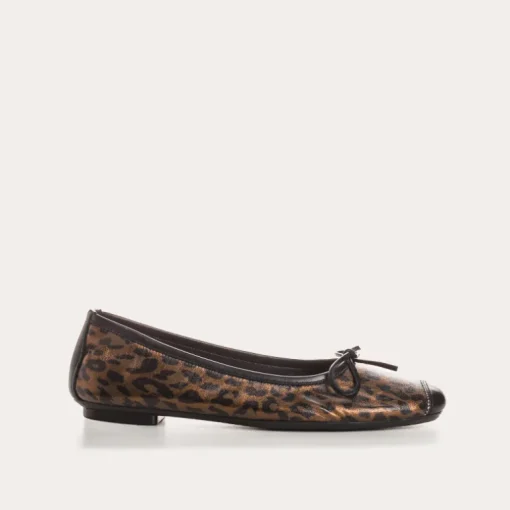 BALLERINES HARMONY METALLISE LEOPARD