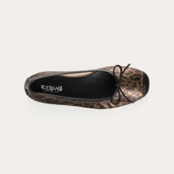 BALLERINES HARMONY METALLISE LEOPARD