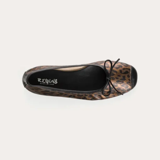 BALLERINES HARMONY METALLISE LEOPARD