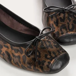 BALLERINES HARMONY METALLISE LEOPARD