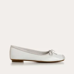 BALLERINES HARMONY VERNIS/CUIR VELOURS CC