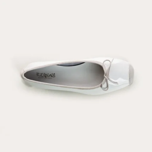 BALLERINES HARMONY VERNIS/CUIR VELOURS CC