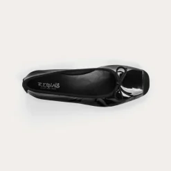 BALLERINES HARMONY VERNIS/CUIR VELOURS CC