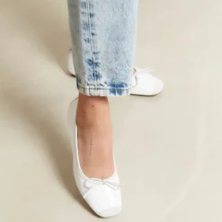 BALLERINES HARMONY VERNIS/CUIR VELOURS CC