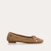 BALLERINES HELLO CUIR VELOURS/ECLAT