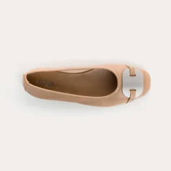BALLERINES HERMES CUIR