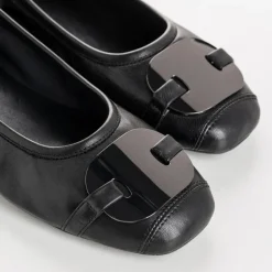 BALLERINES HERMES CUIR