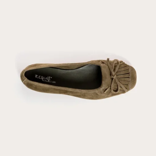BALLERINES HINDI CUIR VELOURS