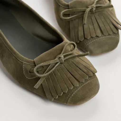 BALLERINES HINDI CUIR VELOURS