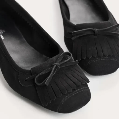 BALLERINES HINDI CUIR VELOURS