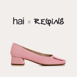 BALLERINES KEFIR CUIR VELOURS/SILK