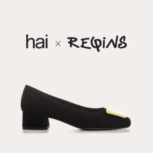 BALLERINES KEFIR CUIR VELOURS/SILK