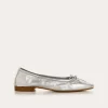 BALLERINES TRAVIATA CUIR METALLISE