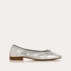 BALLERINES TRAVIATA CUIR METALLISE