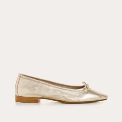 BALLERINES TRAVIATA CUIR METALLISE