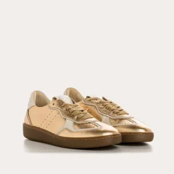 BASKETS ATHENA CUIR METALLISE