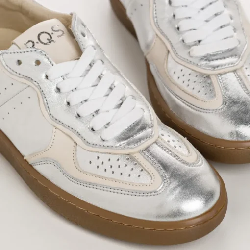 BASKETS ATHENA CUIR METALLISE