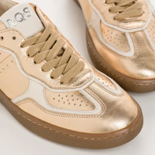 BASKETS ATHENA CUIR METALLISE