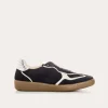 BASKETS ATHENA CUIR VELOURS