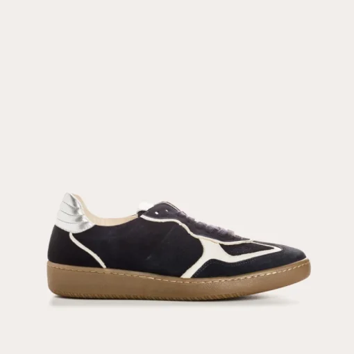 BASKETS ATHENA CUIR VELOURS