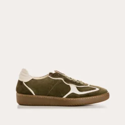 BASKETS ATHENA CUIR VELOURS