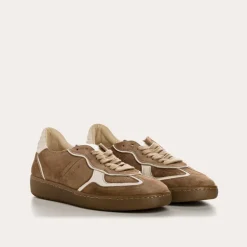 BASKETS ATHENA CUIR VELOURS